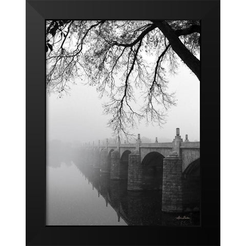 Market Street Black Modern Wood Framed Art Print by Deiter, Lori