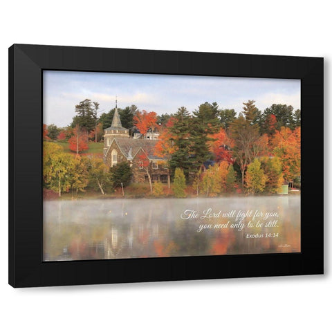 To be Still II Black Modern Wood Framed Art Print by Deiter, Lori