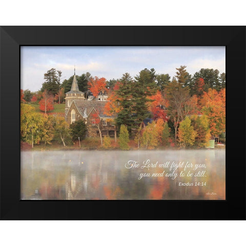 To be Still II Black Modern Wood Framed Art Print by Deiter, Lori