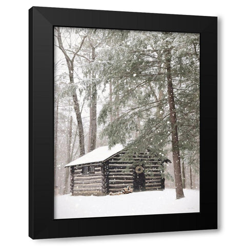 Cabin Fever Black Modern Wood Framed Art Print with Double Matting by Deiter, Lori