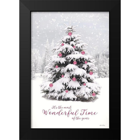 Most Wonderful Time Black Modern Wood Framed Art Print by Deiter, Lori
