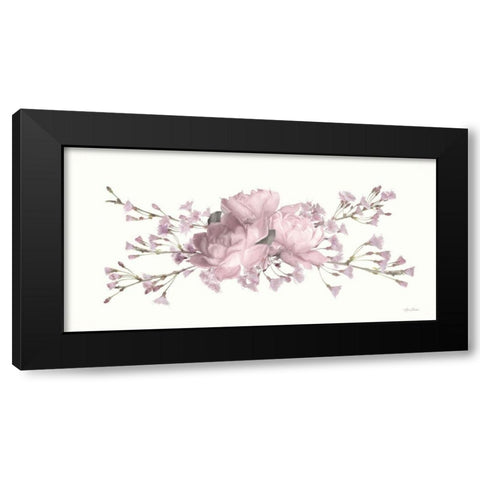 Roses and Blossoms II Black Modern Wood Framed Art Print with Double Matting by Deiter, Lori