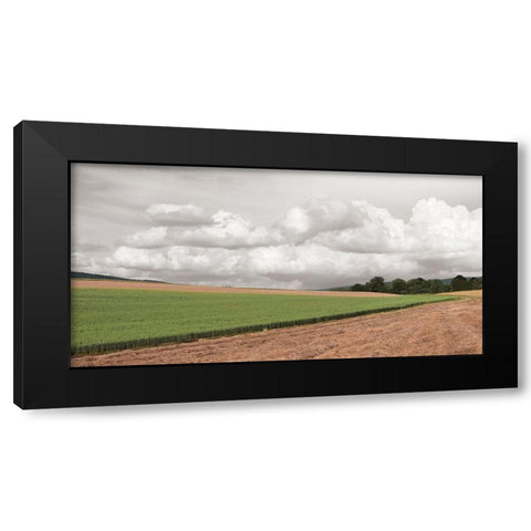 Country Storm Clouds Black Modern Wood Framed Art Print by Deiter, Lori