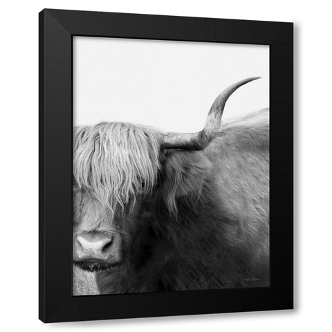 Haircut Needed Black Modern Wood Framed Art Print by Deiter, Lori