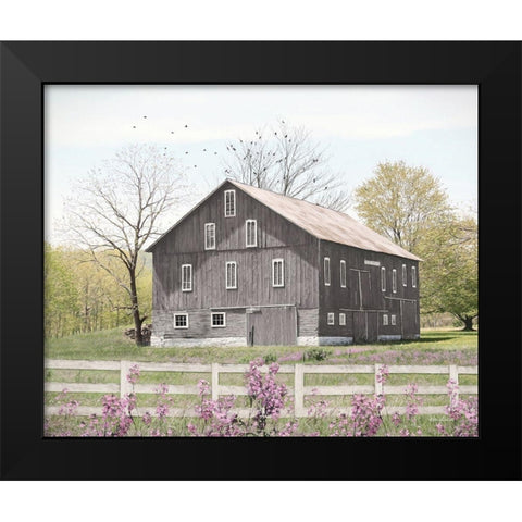 A New Season Black Modern Wood Framed Art Print by Deiter, Lori