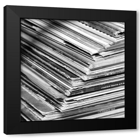 The Oldies Black Modern Wood Framed Art Print by Deiter, Lori