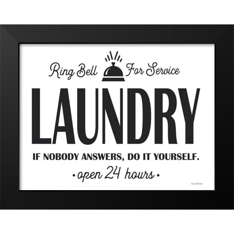 Do It Yourself Black Modern Wood Framed Art Print by lettered And lined