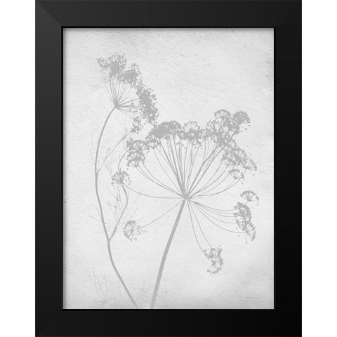 Retreat Botanical 3 Black Modern Wood Framed Art Print by Lettered and Lined