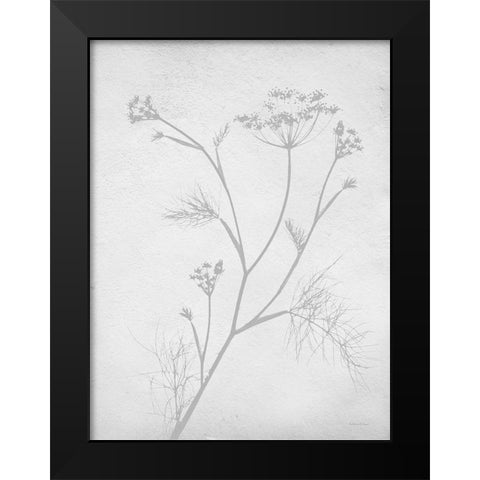 Retreat Botanical 4 Black Modern Wood Framed Art Print by Lettered and Lined