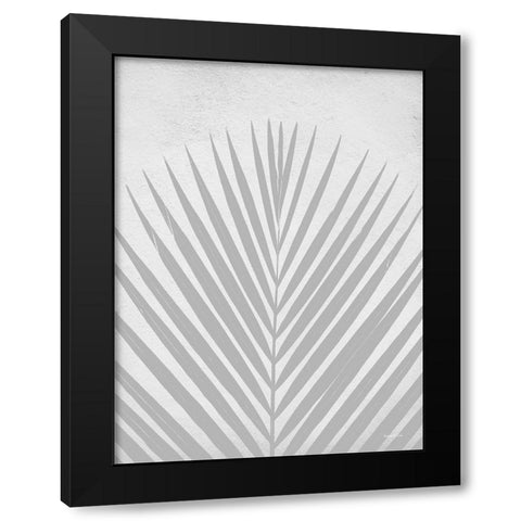 Retreat Botanical 6 Black Modern Wood Framed Art Print with Double Matting by Lettered and Lined