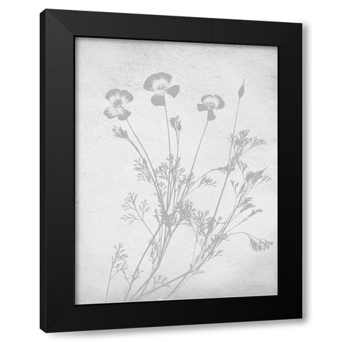 Retreat Botanical 10 Black Modern Wood Framed Art Print with Double Matting by Lettered and Lined