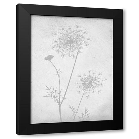 Retreat Botanical 11 Black Modern Wood Framed Art Print by Lettered and Lined