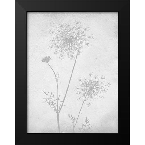 Retreat Botanical 11 Black Modern Wood Framed Art Print by Lettered and Lined