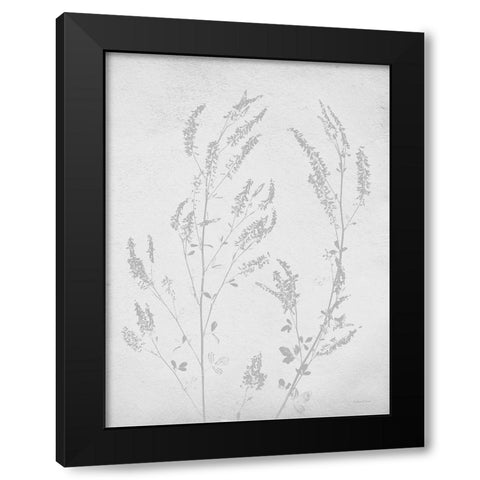 Retreat Botanical 14 Black Modern Wood Framed Art Print with Double Matting by Lettered and Lined