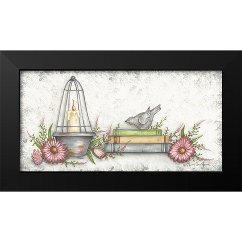 Pretty as a Picture Black Modern Wood Framed Art Print by June, Mary Ann