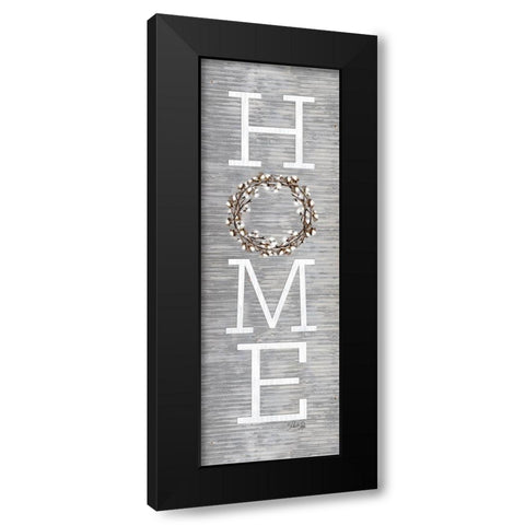 Home Black Modern Wood Framed Art Print with Double Matting by Rae, Marla