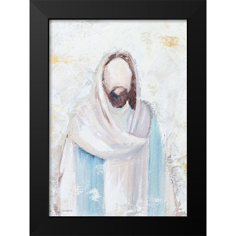Good Shepherd Black Modern Wood Framed Art Print by Kissell, Mackenzie