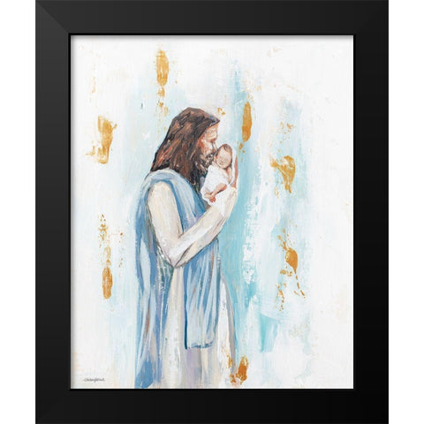 I Knew You Black Modern Wood Framed Art Print by Kissell, Mackenzie