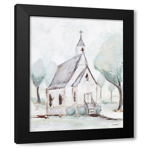 House of God Black Modern Wood Framed Art Print by Kissell, Mackenzie