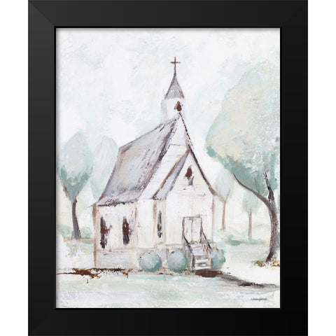 House of God Black Modern Wood Framed Art Print by Kissell, Mackenzie