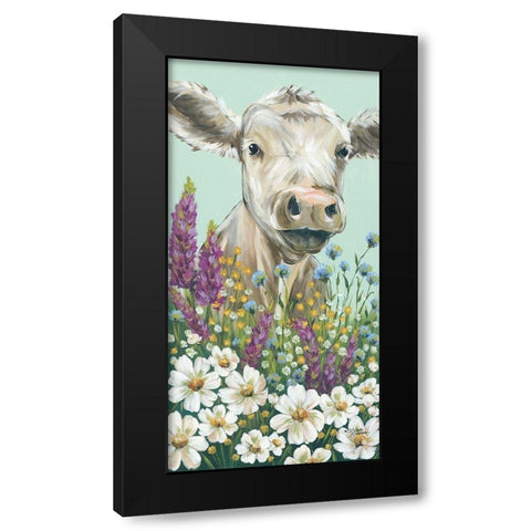 Field Day Hide and Seek Black Modern Wood Framed Art Print by Norman, Michele