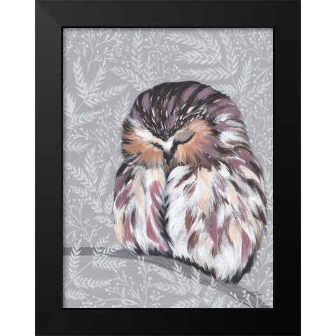 Sweet Dreams Black Modern Wood Framed Art Print by Norman, Michele