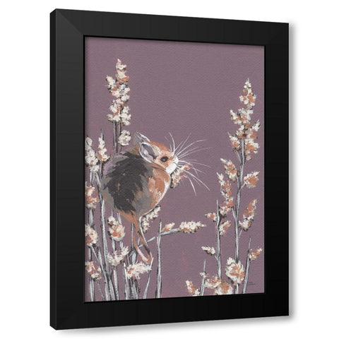 Field of Dreams Black Modern Wood Framed Art Print with Double Matting by Norman, Michele