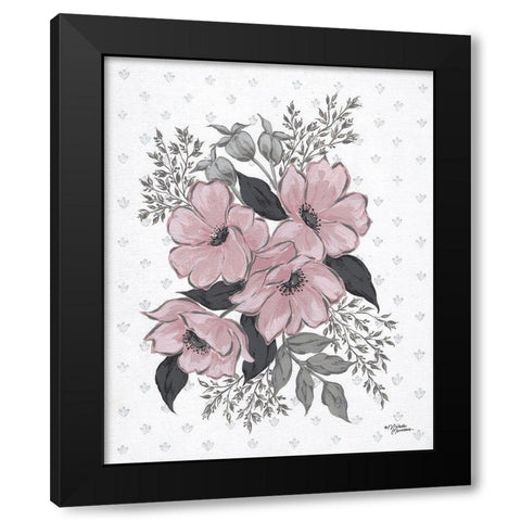 Harper Black Modern Wood Framed Art Print by Norman, Michele