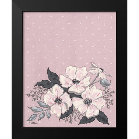 Astrid Black Modern Wood Framed Art Print by Norman, Michele