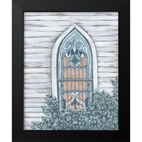 Going to the Chapel   Black Modern Wood Framed Art Print by Norman, Michele