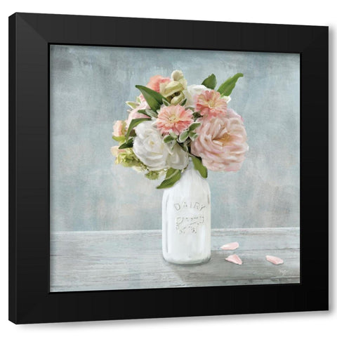 Summer Picks I Black Modern Wood Framed Art Print by Mollie B.