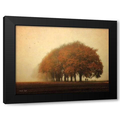 Not All Those Who Wander Are Lost Black Modern Wood Framed Art Print with Double Matting by Podt, Martin