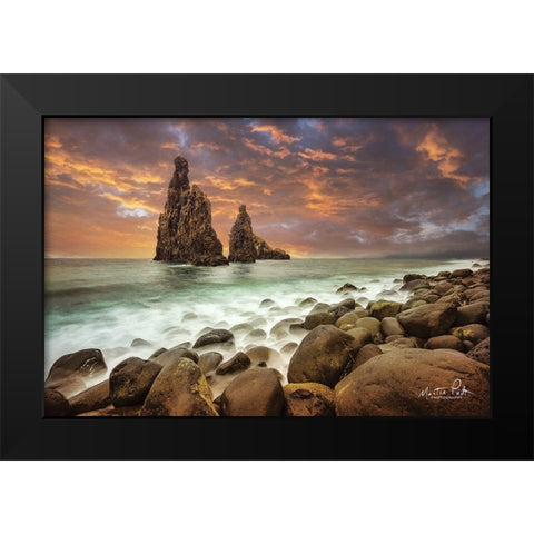 Standing Strong   Black Modern Wood Framed Art Print by Podt, Martin