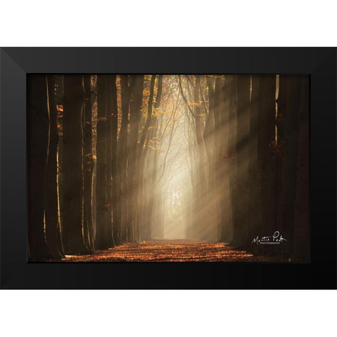 Classic Shot   Black Modern Wood Framed Art Print by Podt, Martin