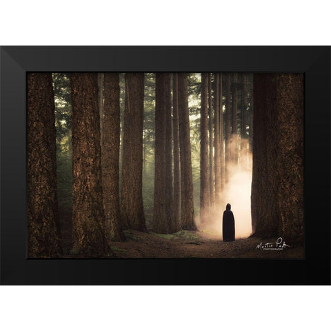 Ruben II Black Modern Wood Framed Art Print by Podt, Martin
