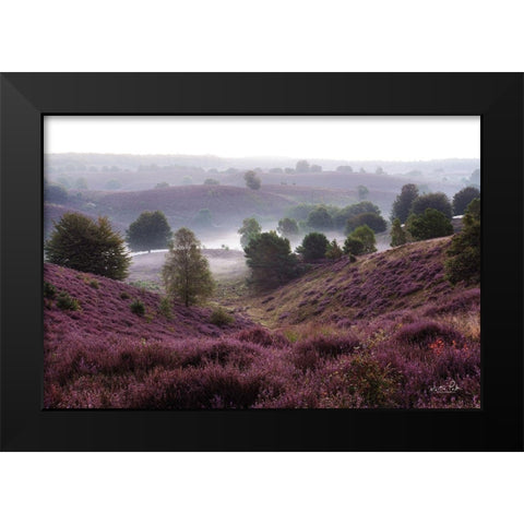 Oh Yeah Black Modern Wood Framed Art Print by Podt, Martin