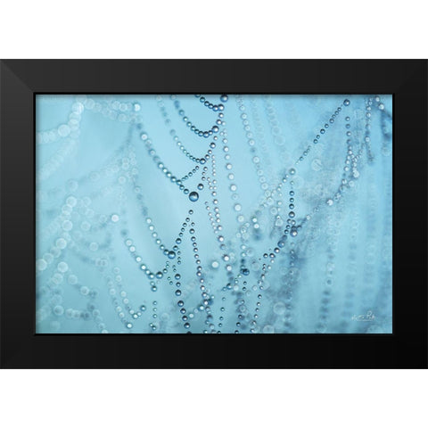Natures Jewels I Black Modern Wood Framed Art Print by Podt, Martin