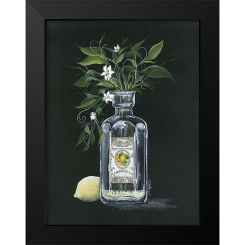 Summer Pick Me Up Black Modern Wood Framed Art Print by Norkus, Julie