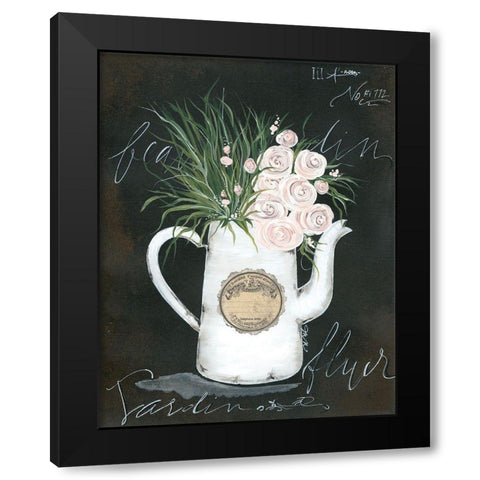 Grandpas Enamel Black Modern Wood Framed Art Print by Norkus, Julie