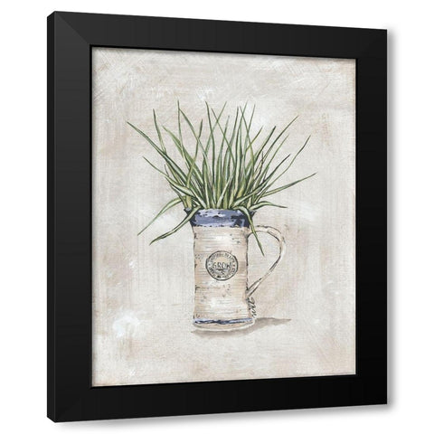Mug Plant Black Modern Wood Framed Art Print with Double Matting by Norkus, Julie
