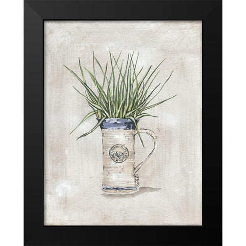 Mug Plant Black Modern Wood Framed Art Print by Norkus, Julie