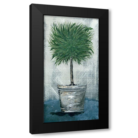 Boho Tree Black Modern Wood Framed Art Print with Double Matting by Norkus, Julie