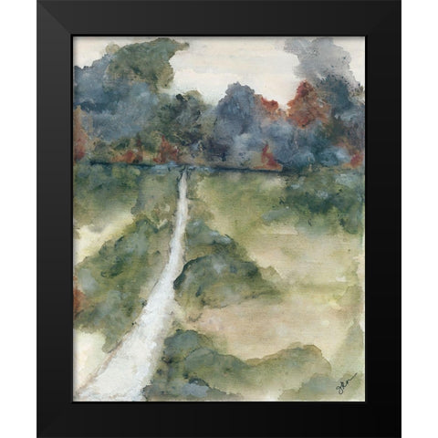 Far Away 1   Black Modern Wood Framed Art Print by Norkus, Julie