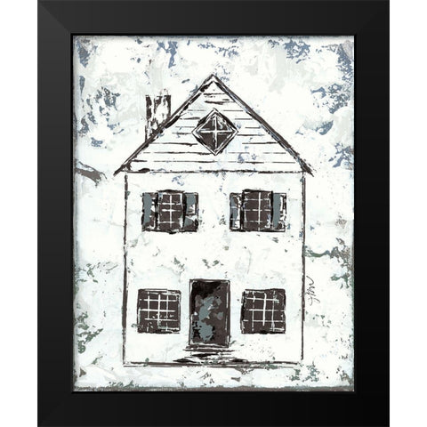Shelter Series I Black Modern Wood Framed Art Print by Norkus, Julie