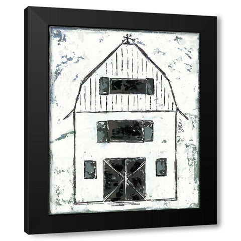 Shelter Series II Black Modern Wood Framed Art Print by Norkus, Julie