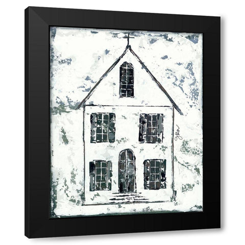 Shelter Series III Black Modern Wood Framed Art Print by Norkus, Julie