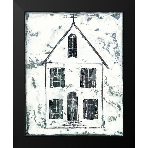 Shelter Series III Black Modern Wood Framed Art Print by Norkus, Julie