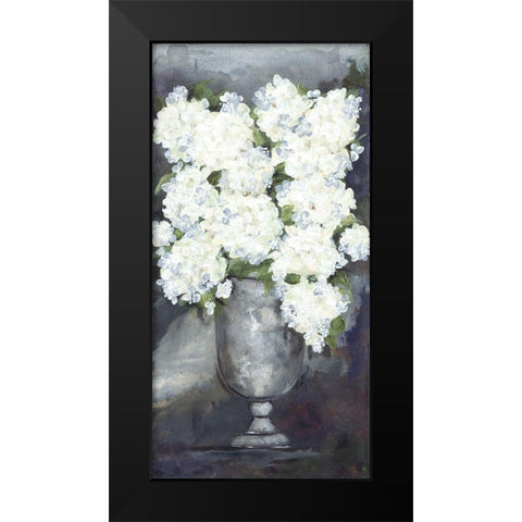 Snowball Hydrangeas III Black Modern Wood Framed Art Print by Norkus, Julie