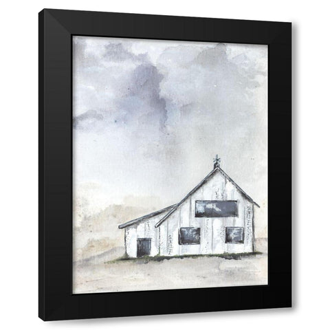 Haven Mini Prairie Black Modern Wood Framed Art Print by Norkus, Julie