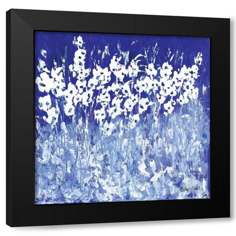 Growing Up Together Black Modern Wood Framed Art Print with Double Matting by Ebert, Roey